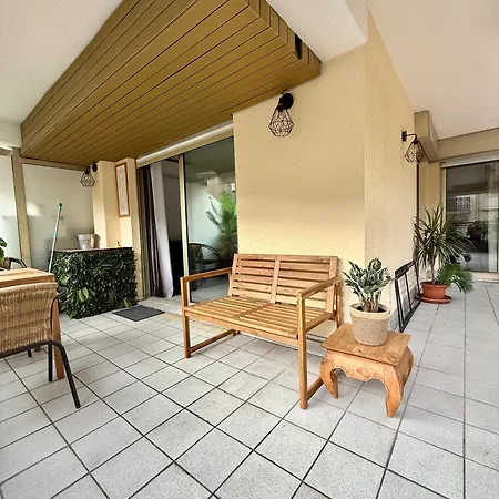 Cosy Avec Terrasse, Proche Plages & Palais Apartament Cannes